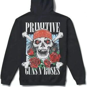 Guns N' Roses X Primitive Streets Hoodie NWT Sz M